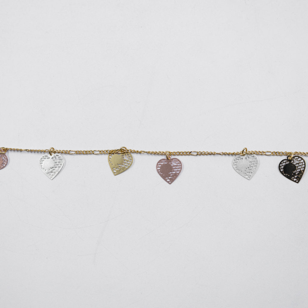 Pulseras de Tres colores M1 Oro Laminado