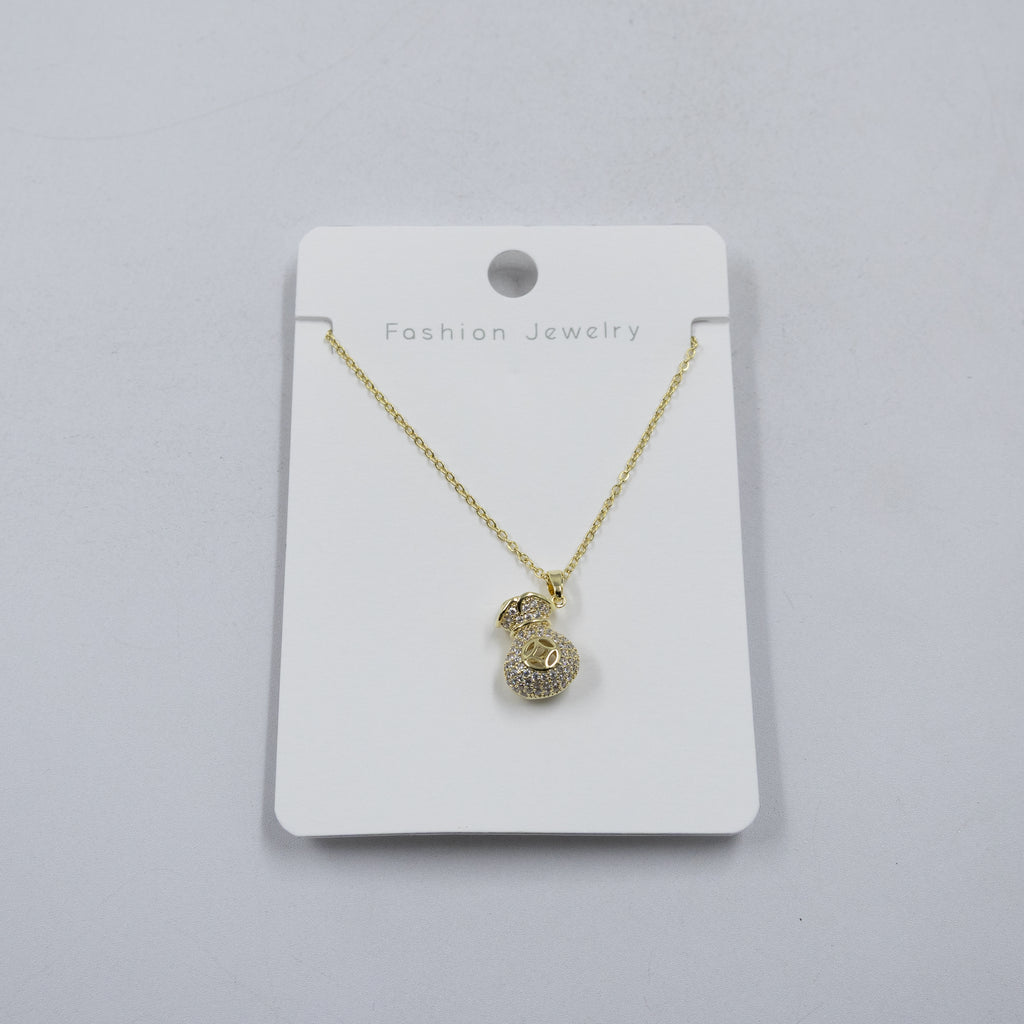 Collar Dorado Ansheli M27 Oro Laminado