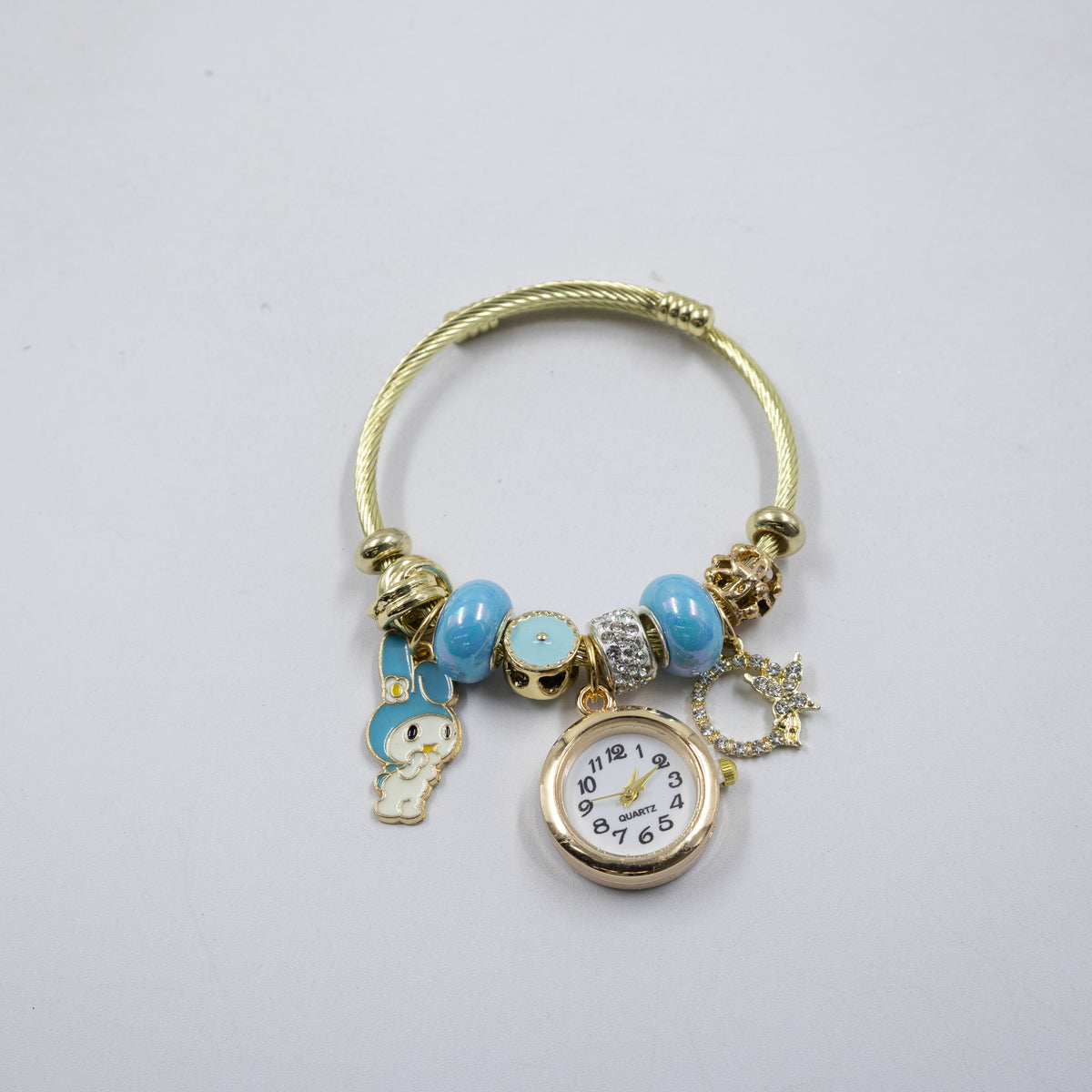 Pulsera tipo Pandora Dorados M16 Oro Laminado