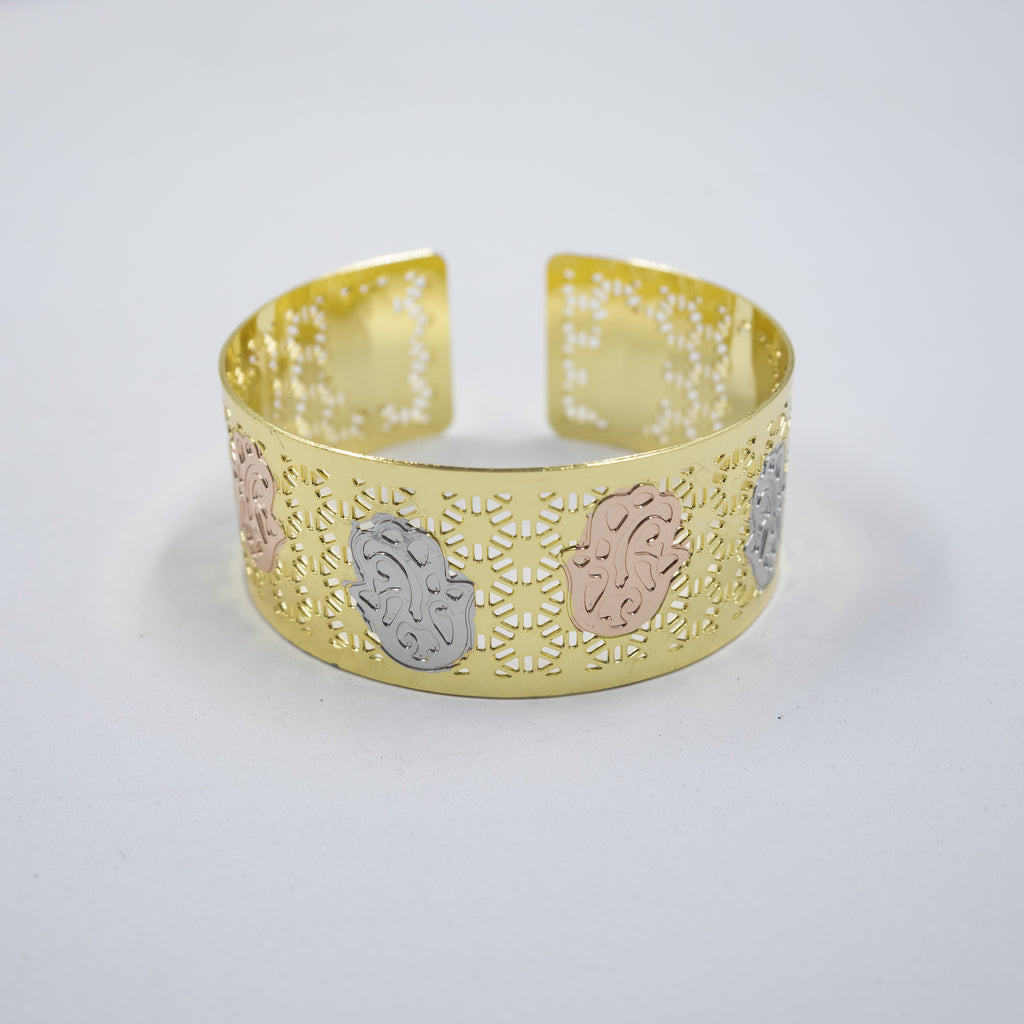 Brazalete Dorado y religiosos M2 Oro Laminado