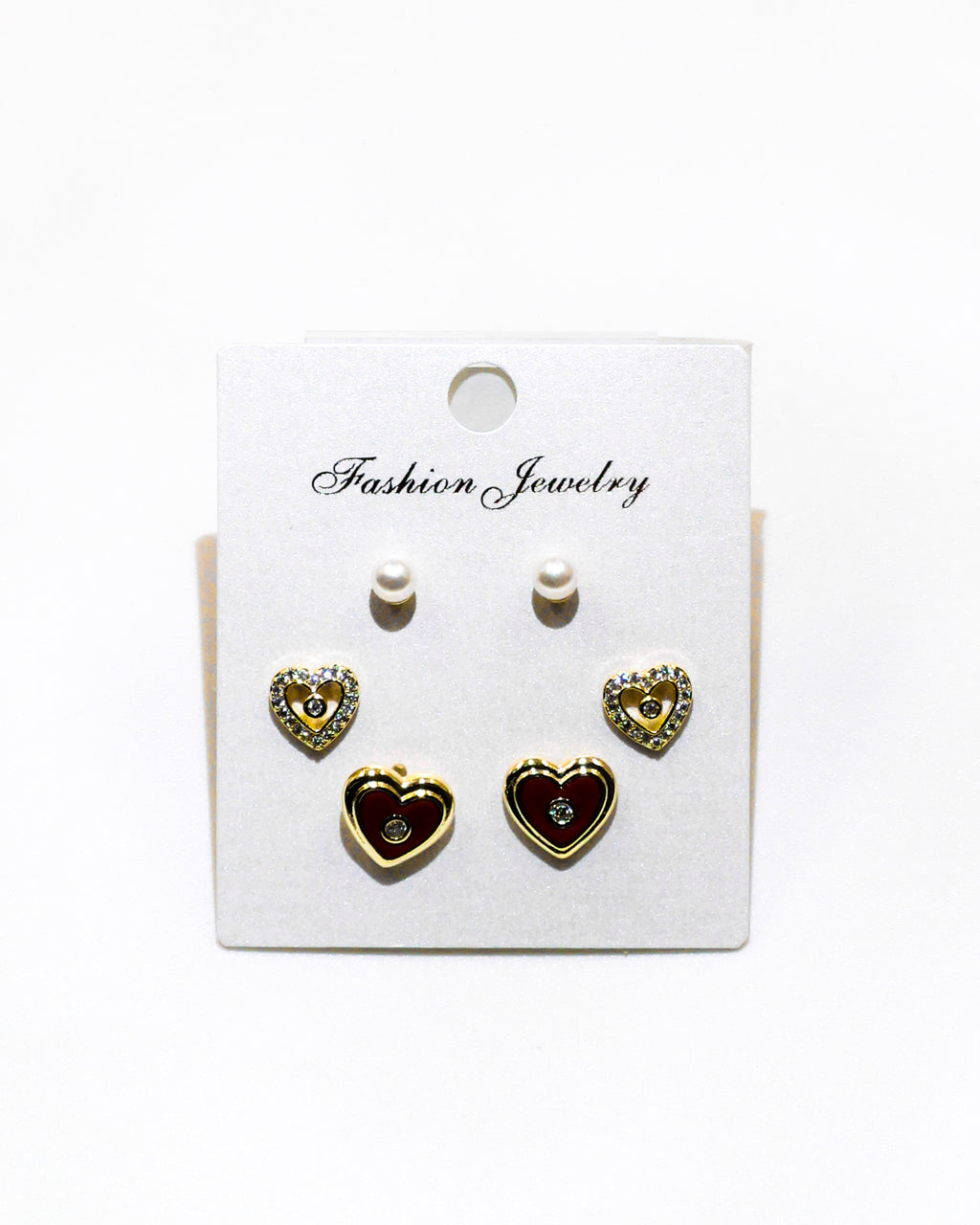 Set Aretes X3 - M18 Oro Laminado