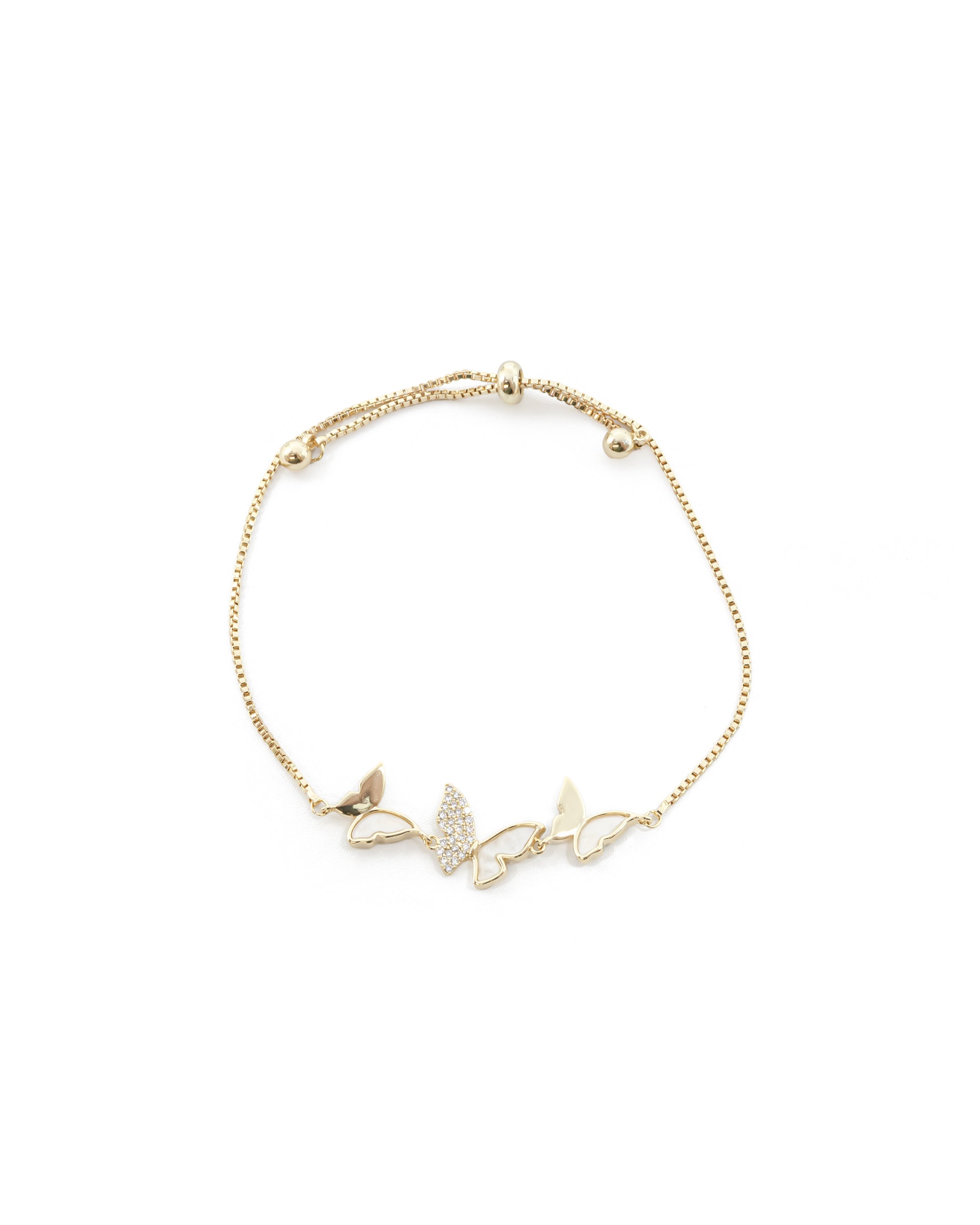 Pulsera Dorada Ansheli M20 - Oro Laminado