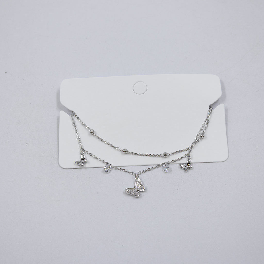 Pulsera Plateada Ansheli 37 Oro Laminado
