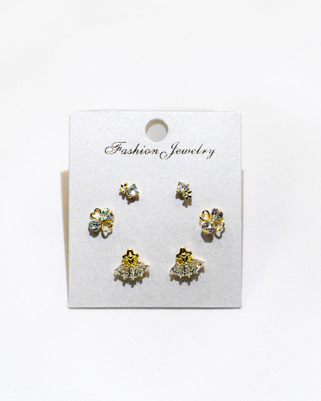 Set Aretes X3 - M24 Oro Laminado