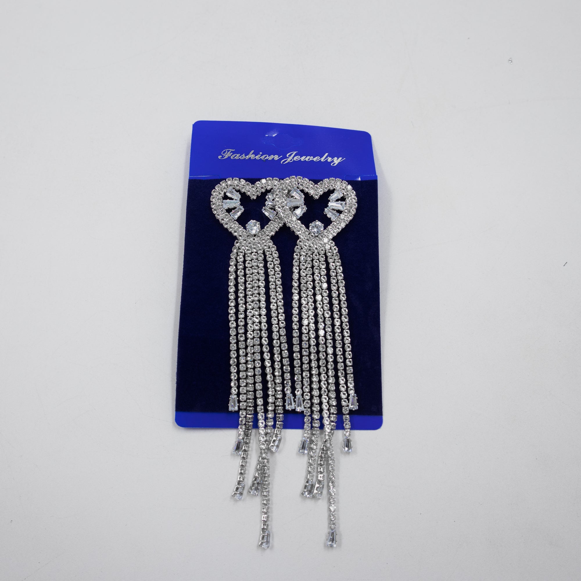 Aretes Largos con piedras M2 Oro Laminado