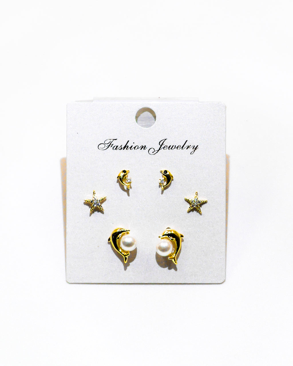 Set Aretes X3 - M9 Oro Laminado