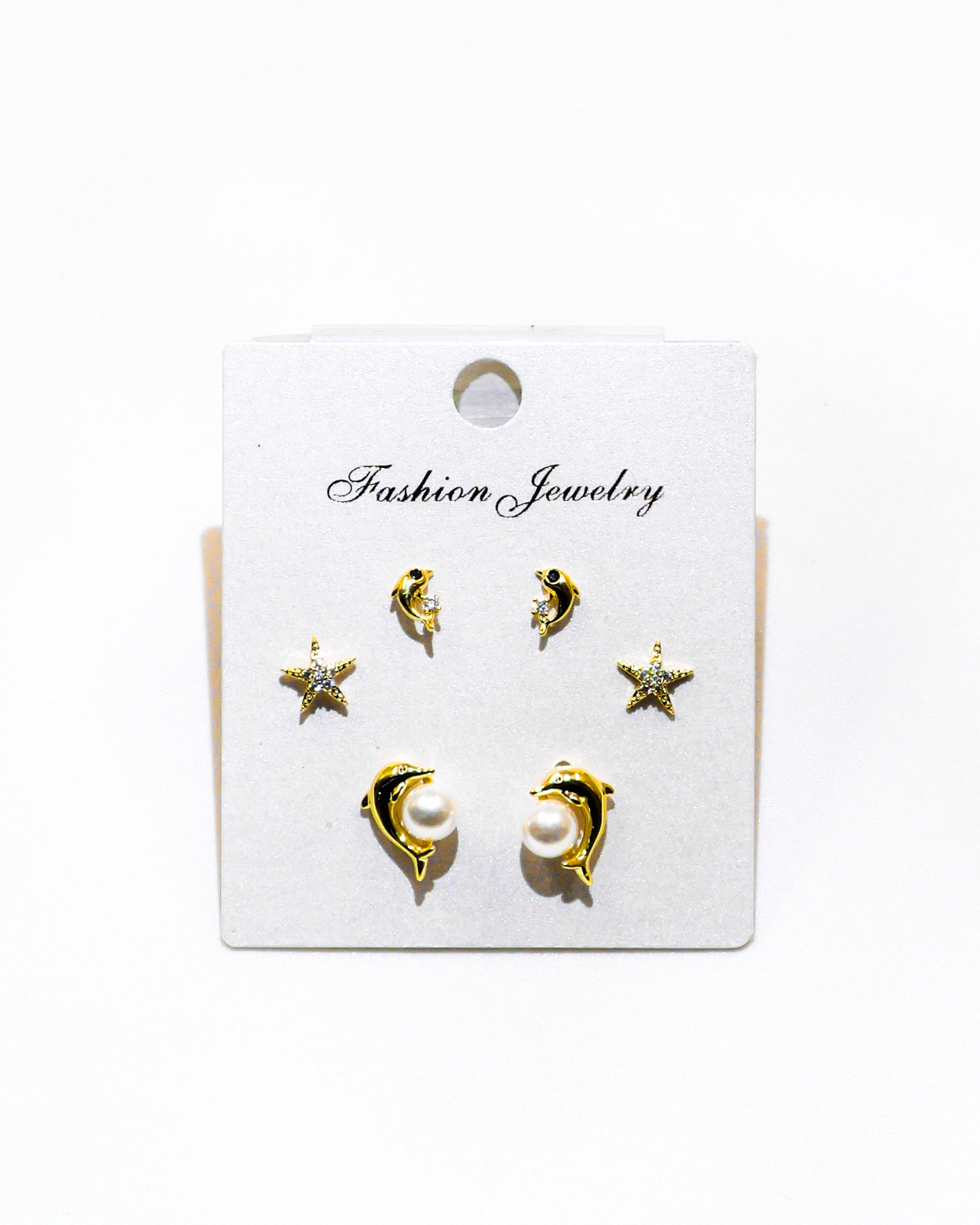 Set Aretes X3 - M9 Oro Laminado
