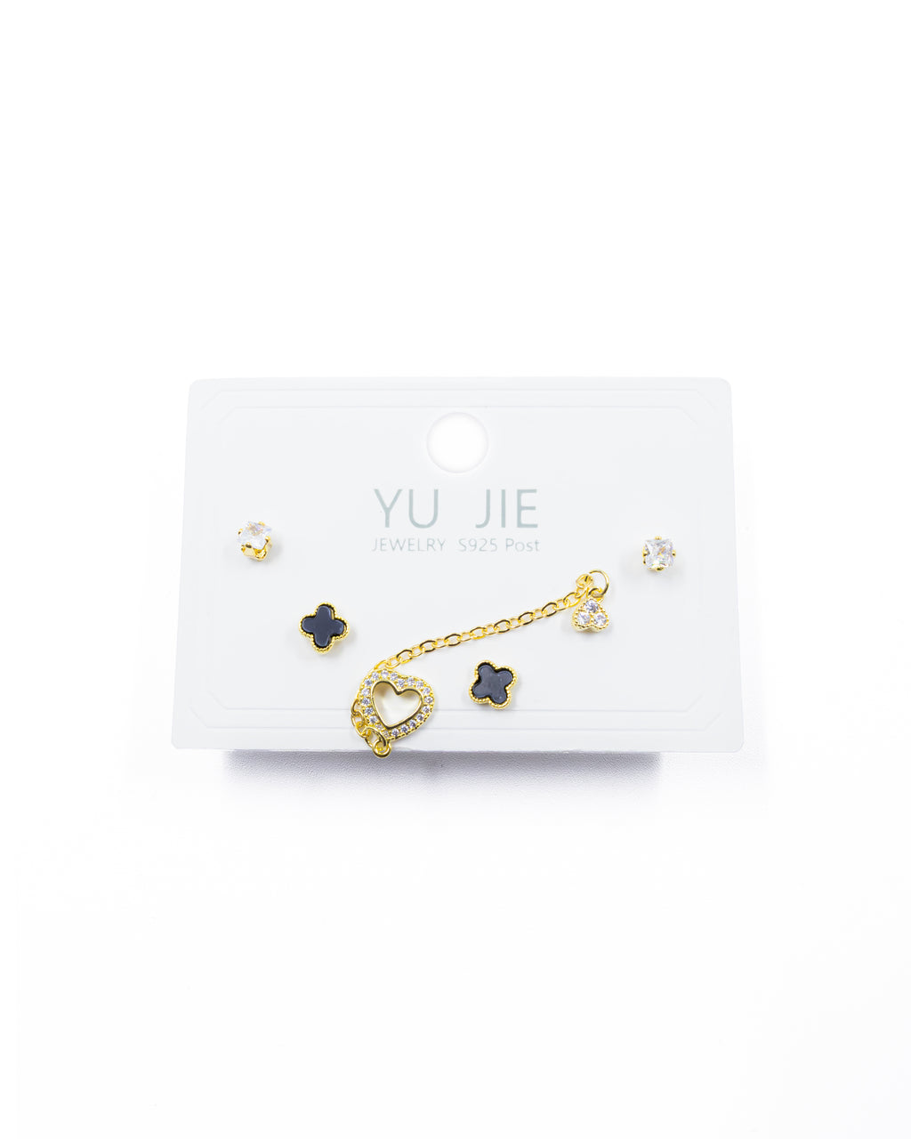ARETES PAQUETE DE 3 M4 ORO LAMINADO