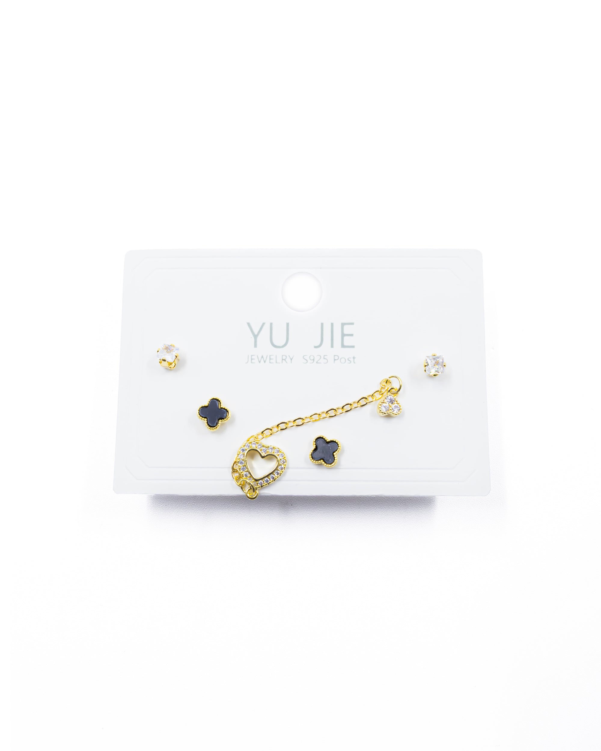 ARETES PAQUETE DE 3 M4 ORO LAMINADO