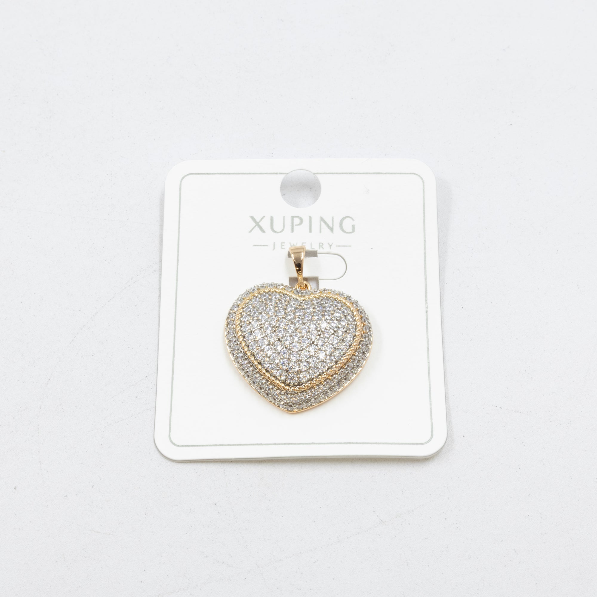 Dijes Xuping con Piedras M9 Oro Laminado