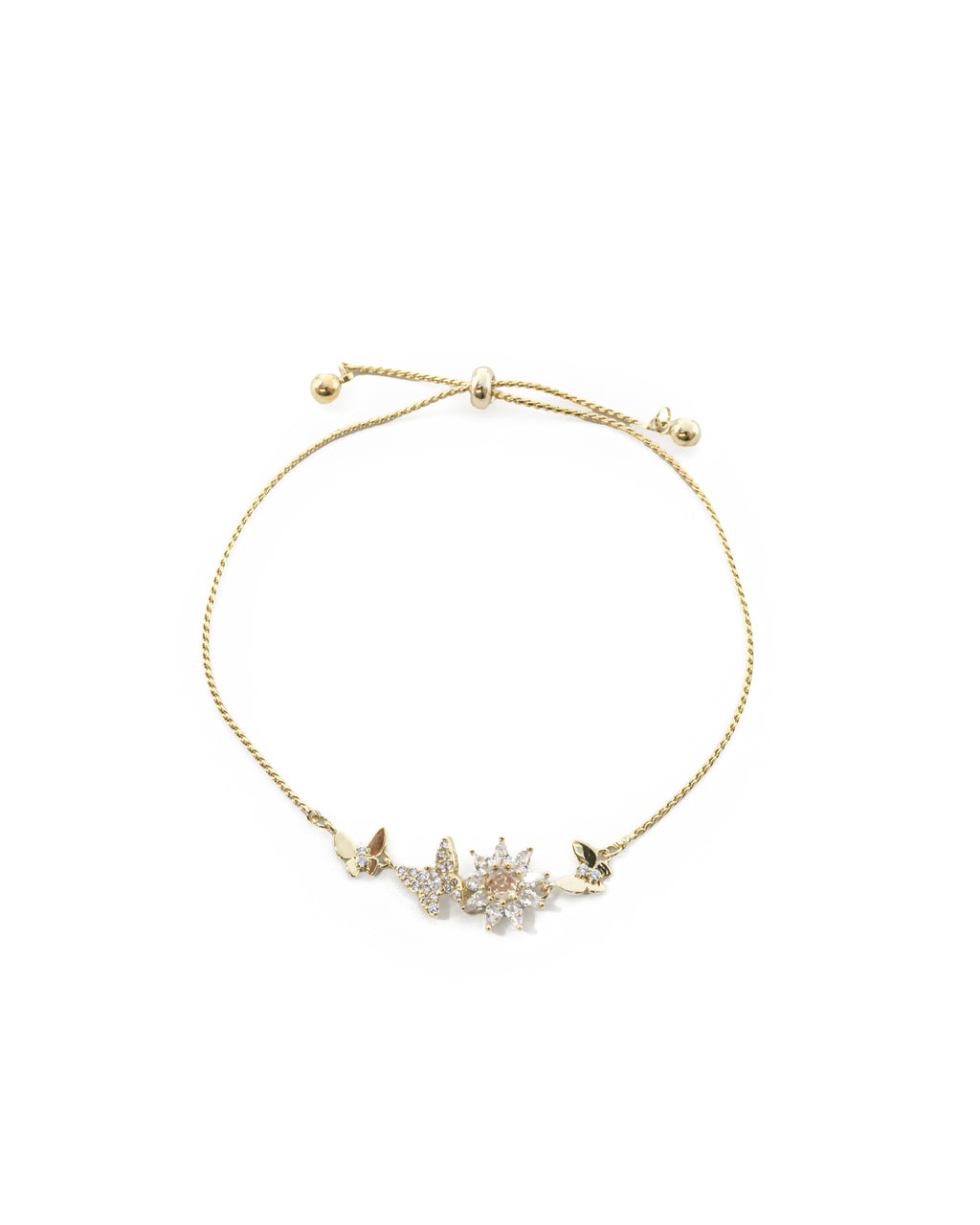 Pulsera Dorada Ansheli M22 - Oro Laminado