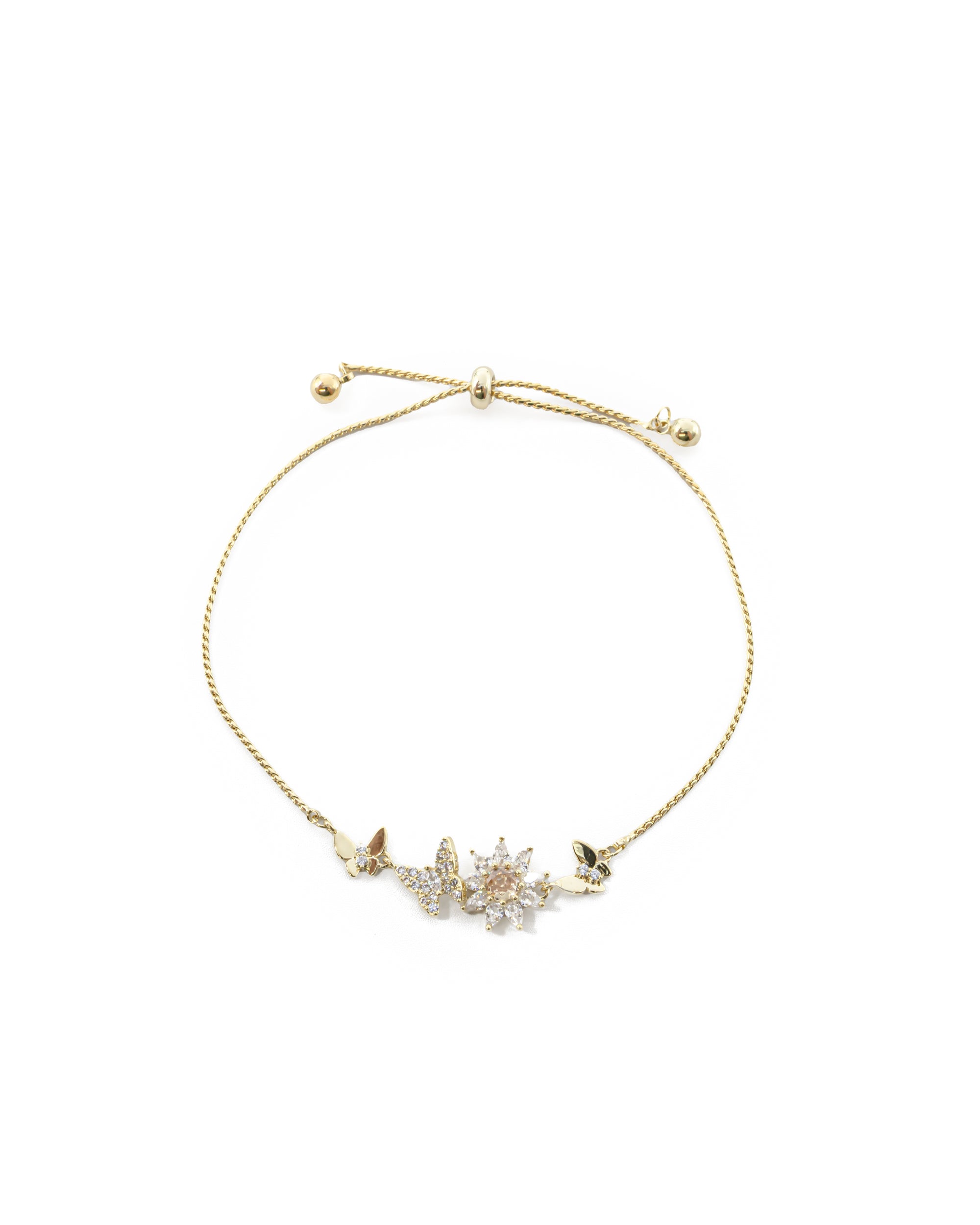 Pulsera Dorada Ansheli M22 - Oro Laminado