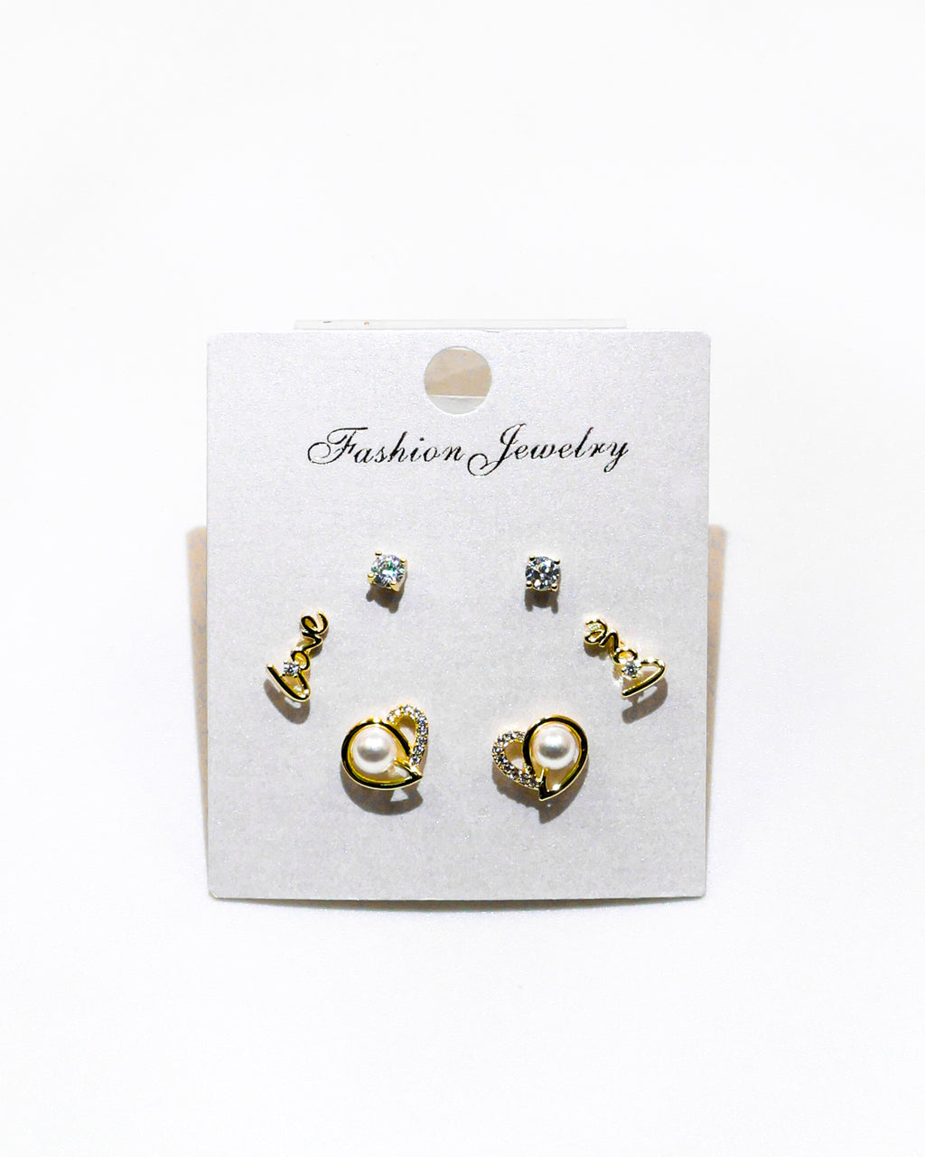 Set Aretes X3 - M15 Oro Laminado