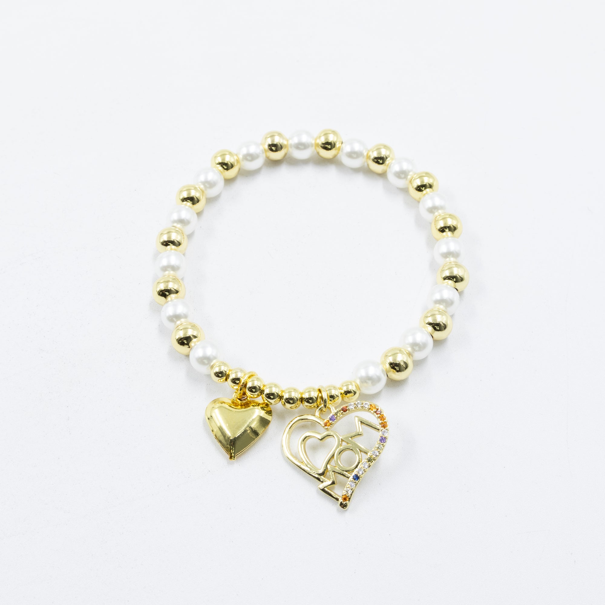 Pulsera con dije de Mamá M5 Oro Laminado 05/03/26