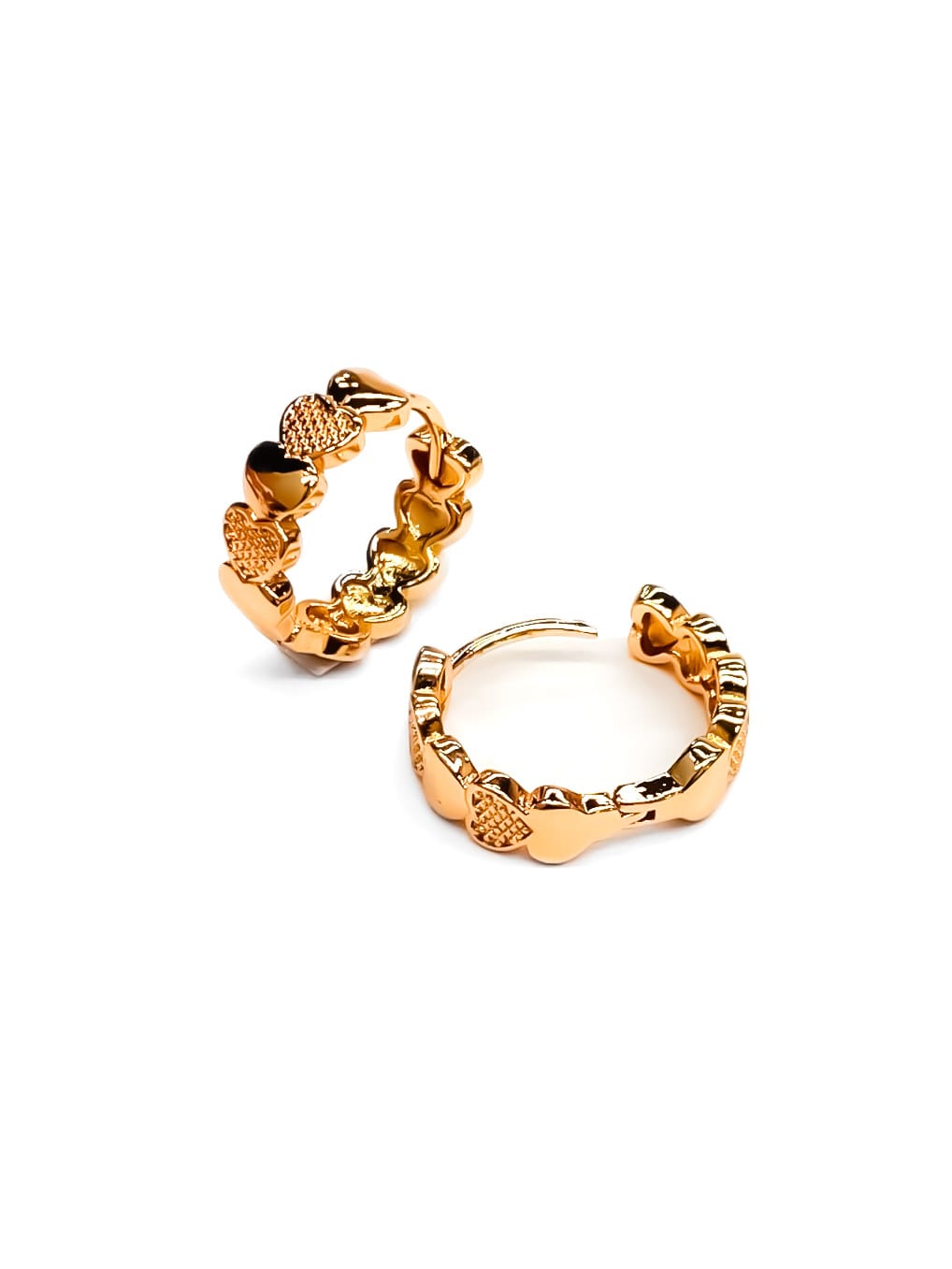 ARETES HUGGIES M2 - ORO LAMINADO