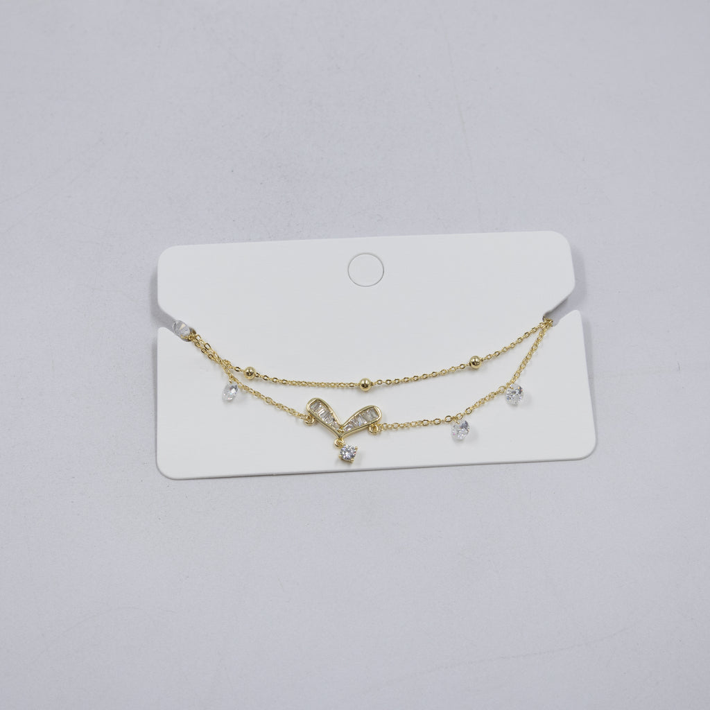 Pulsera Dorada Ansheli M14 Oro Laminado