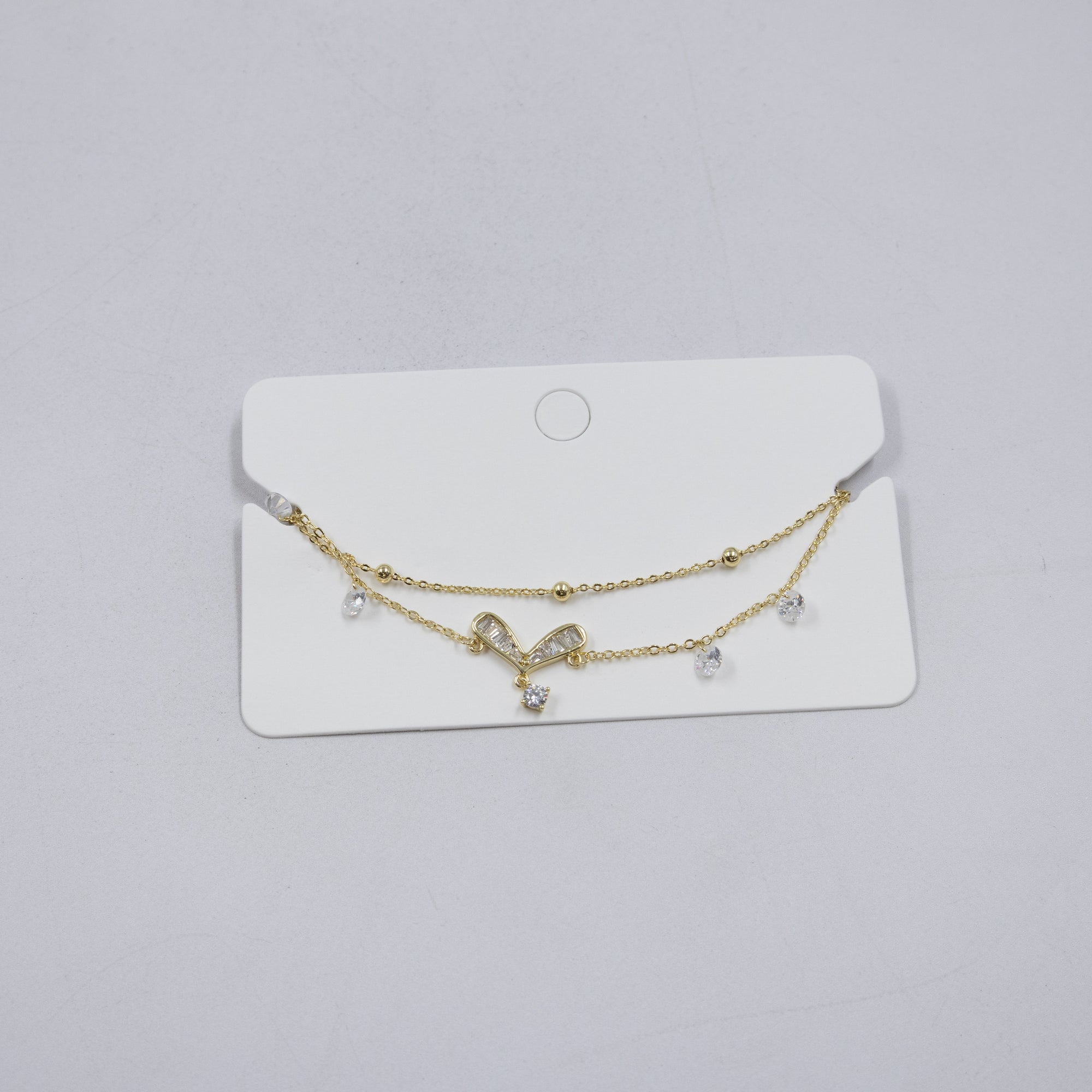 Pulsera Dorada Ansheli M14 Oro Laminado