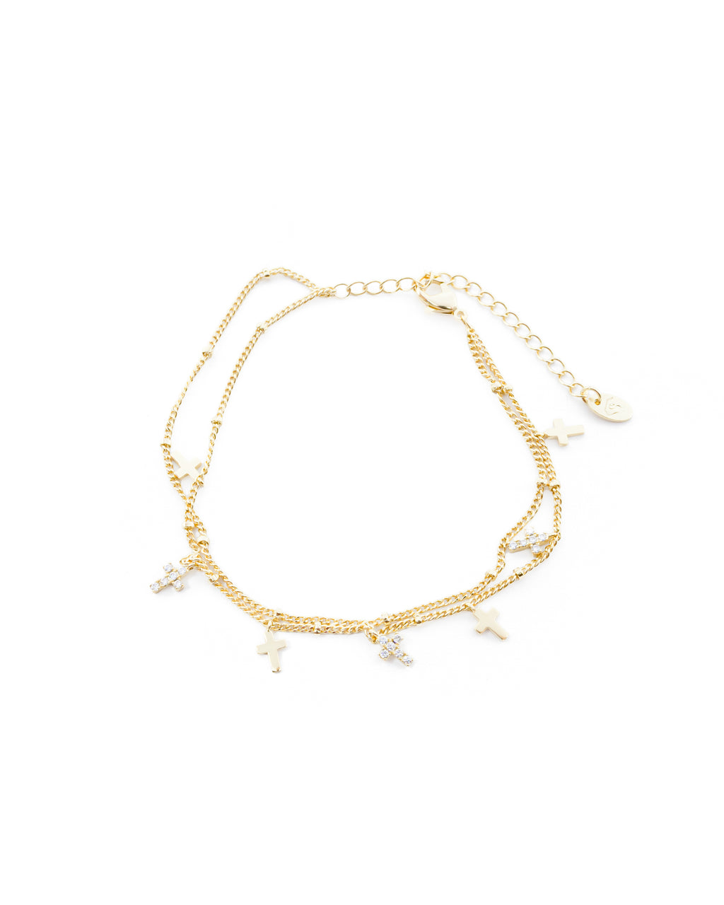 Pulsera Dorada Ansheli M8 - Oro Laminado