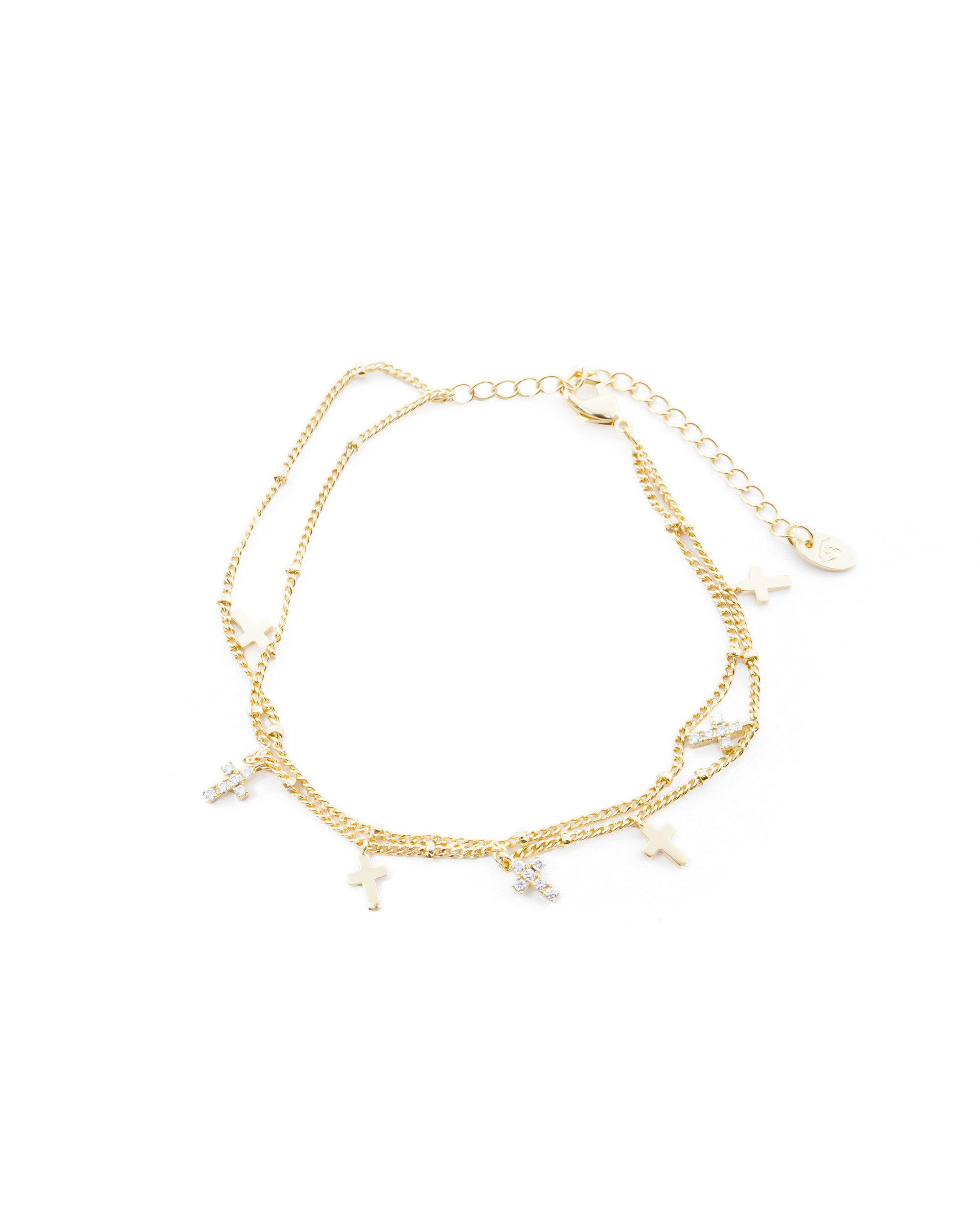 Pulsera Dorada Ansheli M8 - Oro Laminado