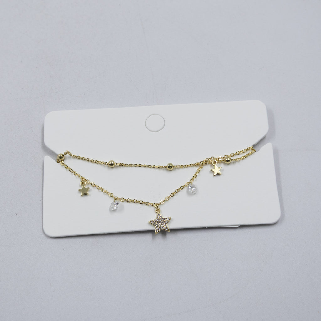 Pulsera Dorada Ansheli M1 Oro Laminado