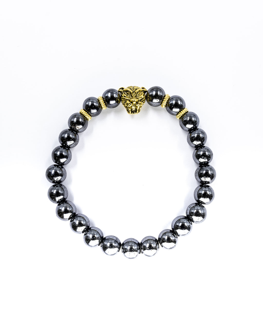 Pulsera de Cuentas con Dije - M3 Acero Inoxidable