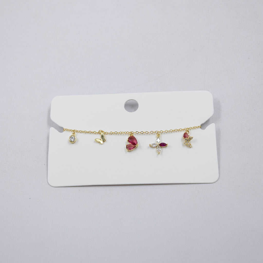 Pulsera Dorada Ansheli M28 Oro Laminado