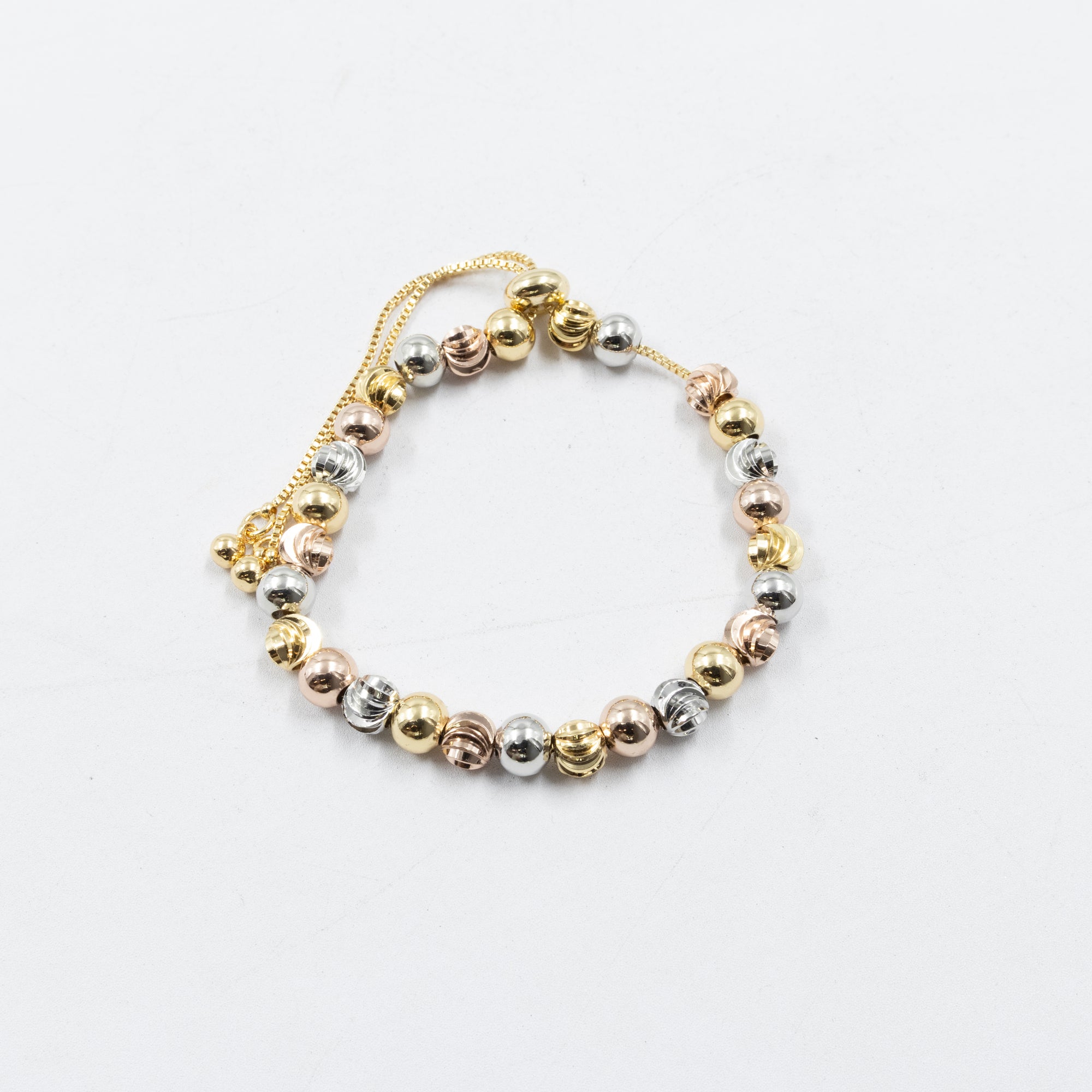 Pulsera Oro Florentino Ajustable  Oro Laminado