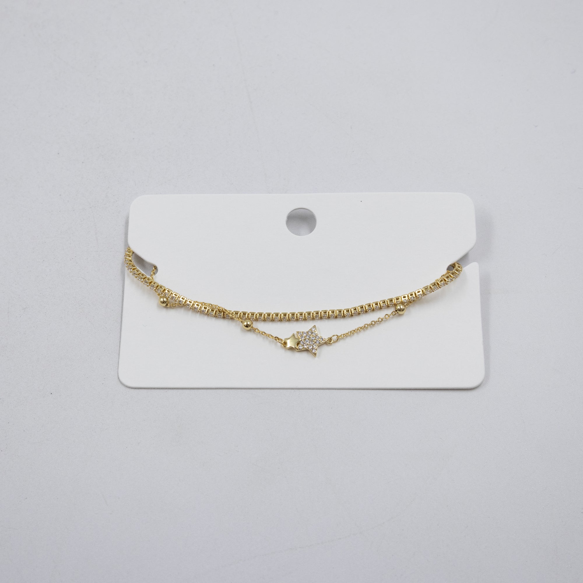 Pulsera Dorada Ansheli M11 Oro Laminado