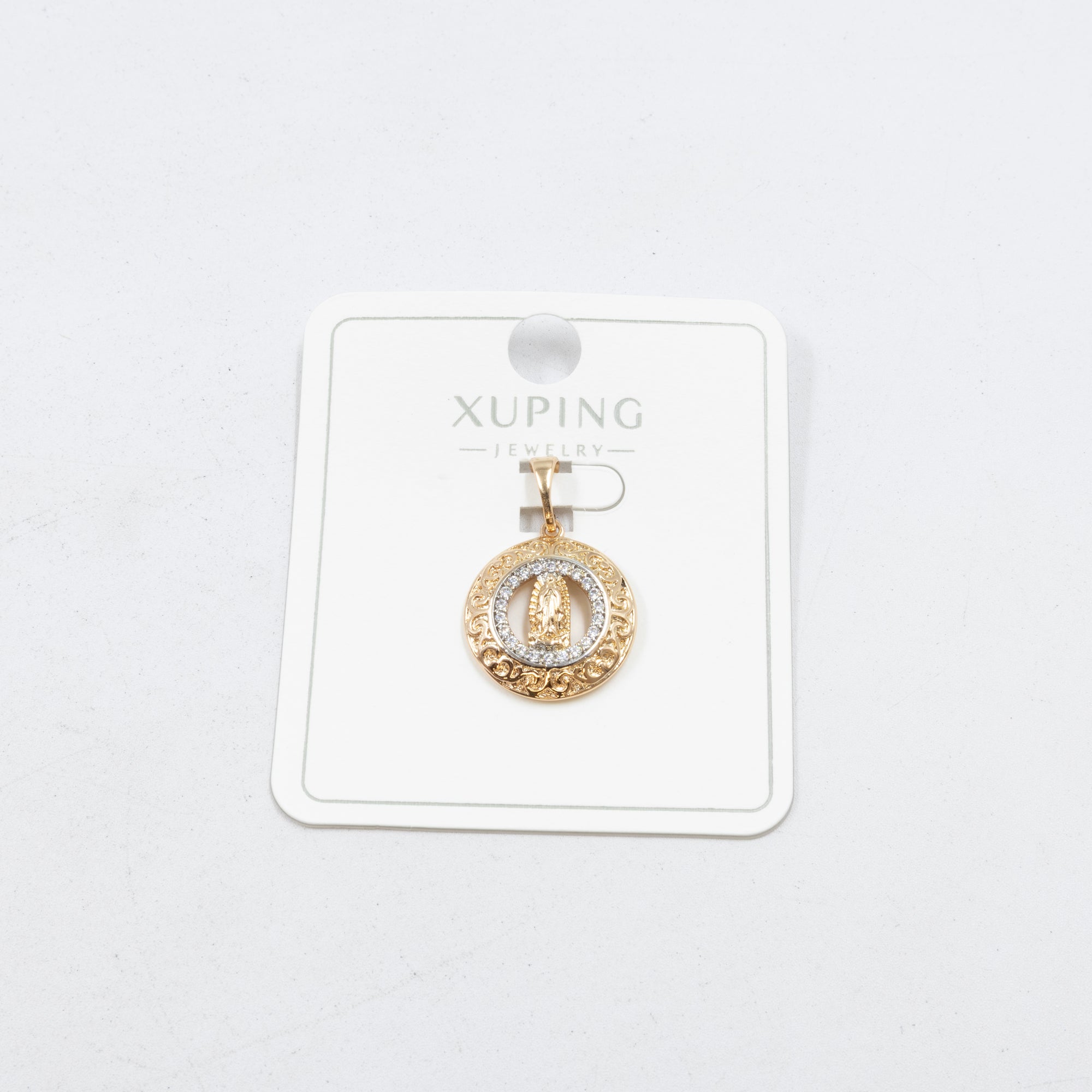 Dijes Xuping con Piedras M5 Oro Laminado