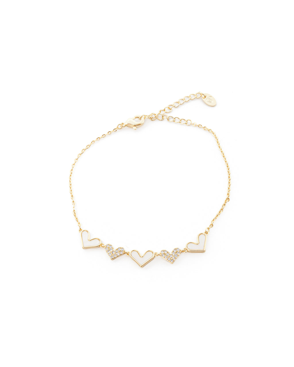 Pulsera Dorada Ansheli M12 - Oro Laminado