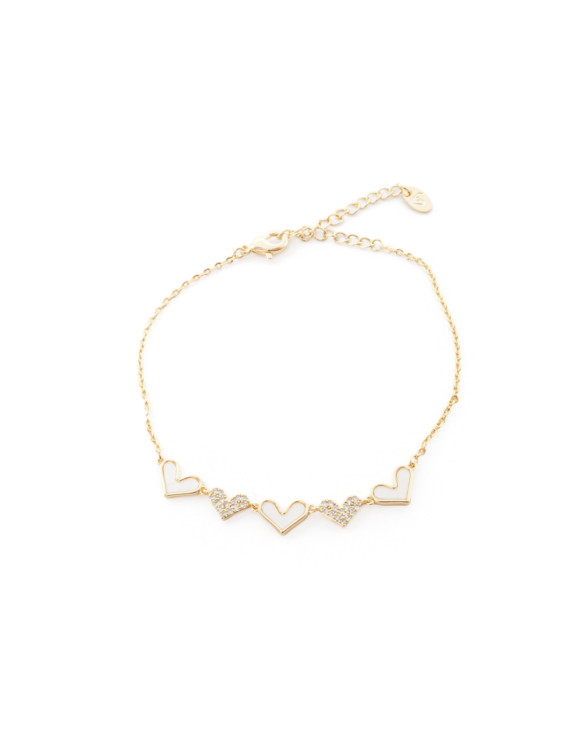 Pulsera Dorada Ansheli M12 - Oro Laminado