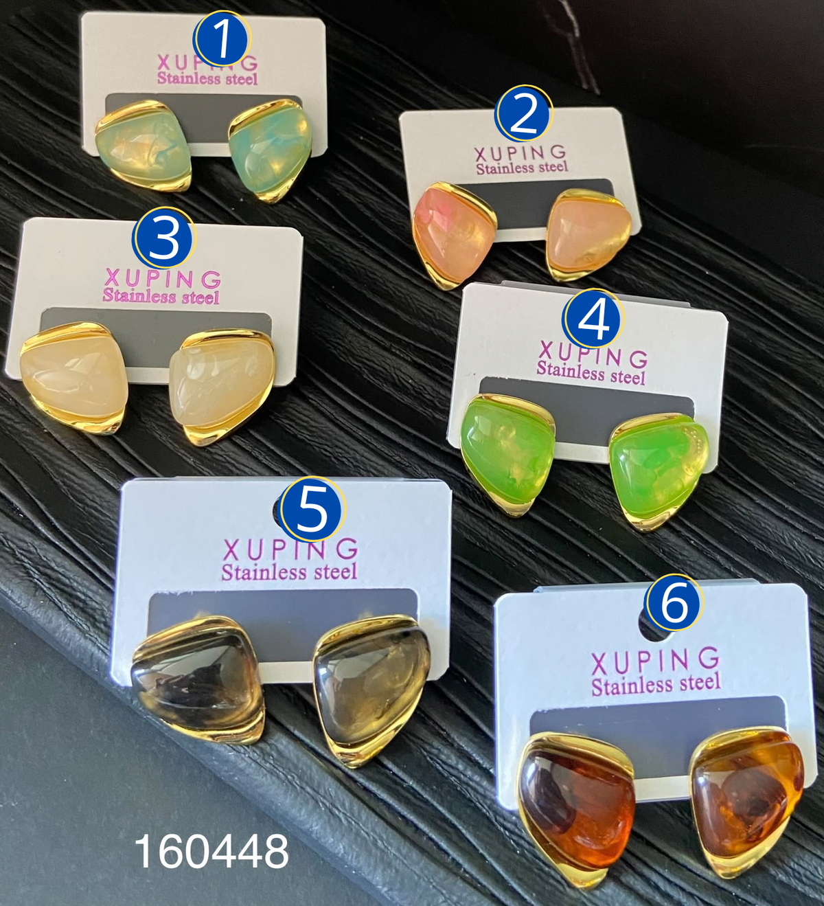 [03/OCTUBRE/26] Aretes Dorados Diferentes Diseños M14 Acero Inoxidable