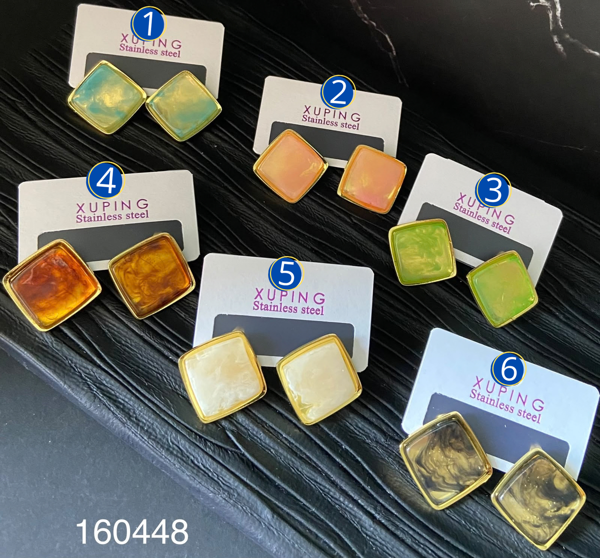 [03/OCTUBRE/26] Aretes Dorados Diferentes Diseños M15 Acero Inoxidable