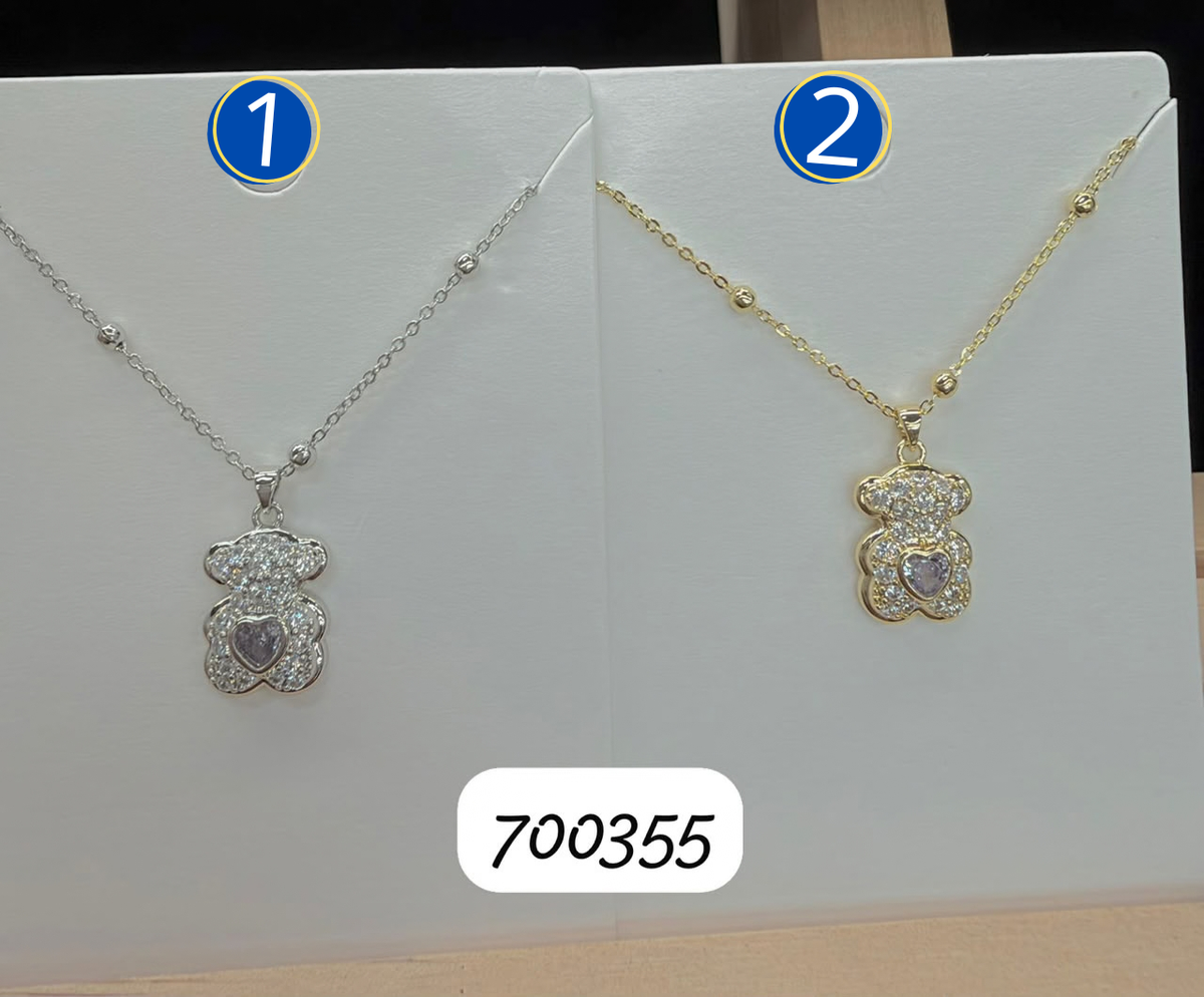 [10/OCT/26] Collares Dorados y Plateados con dije M40 Oro Laminado