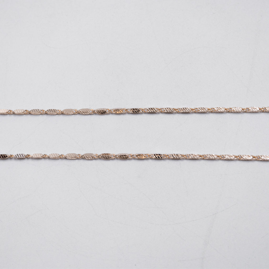 Cadenas Xuping Oro Rosado M2 Oro Laminado