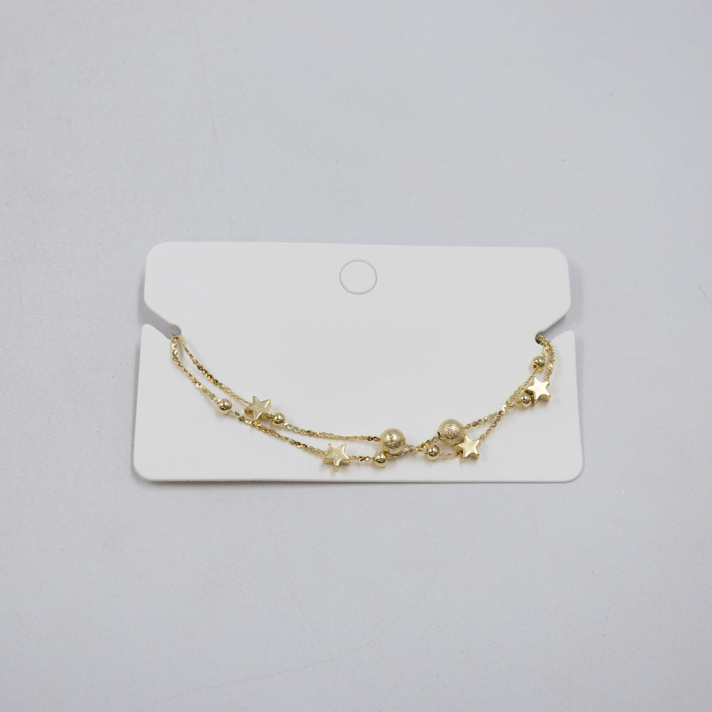 Pulsera Dorada Ansheli M10 Oro Laminado