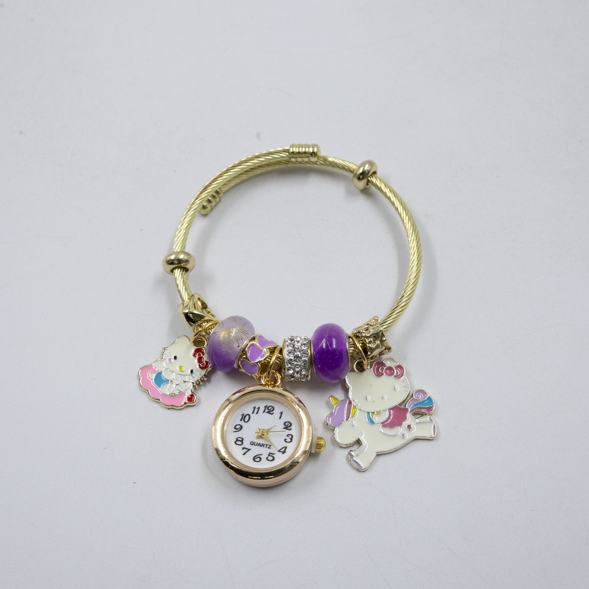 Pulsera tipo Pandora Dorados M13 Oro Laminado