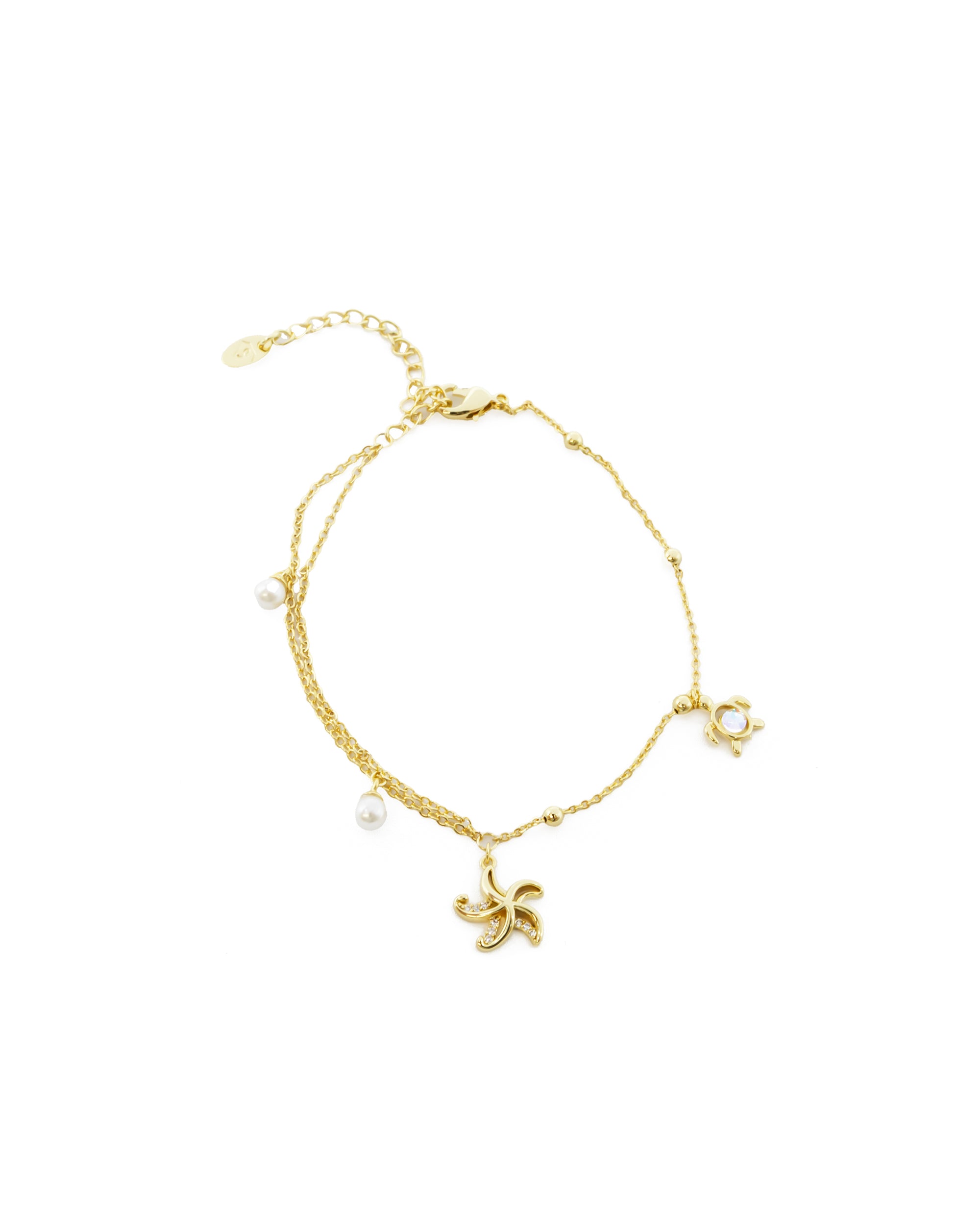 Pulseras Doradas Ansheli M1 - Oro Laminado