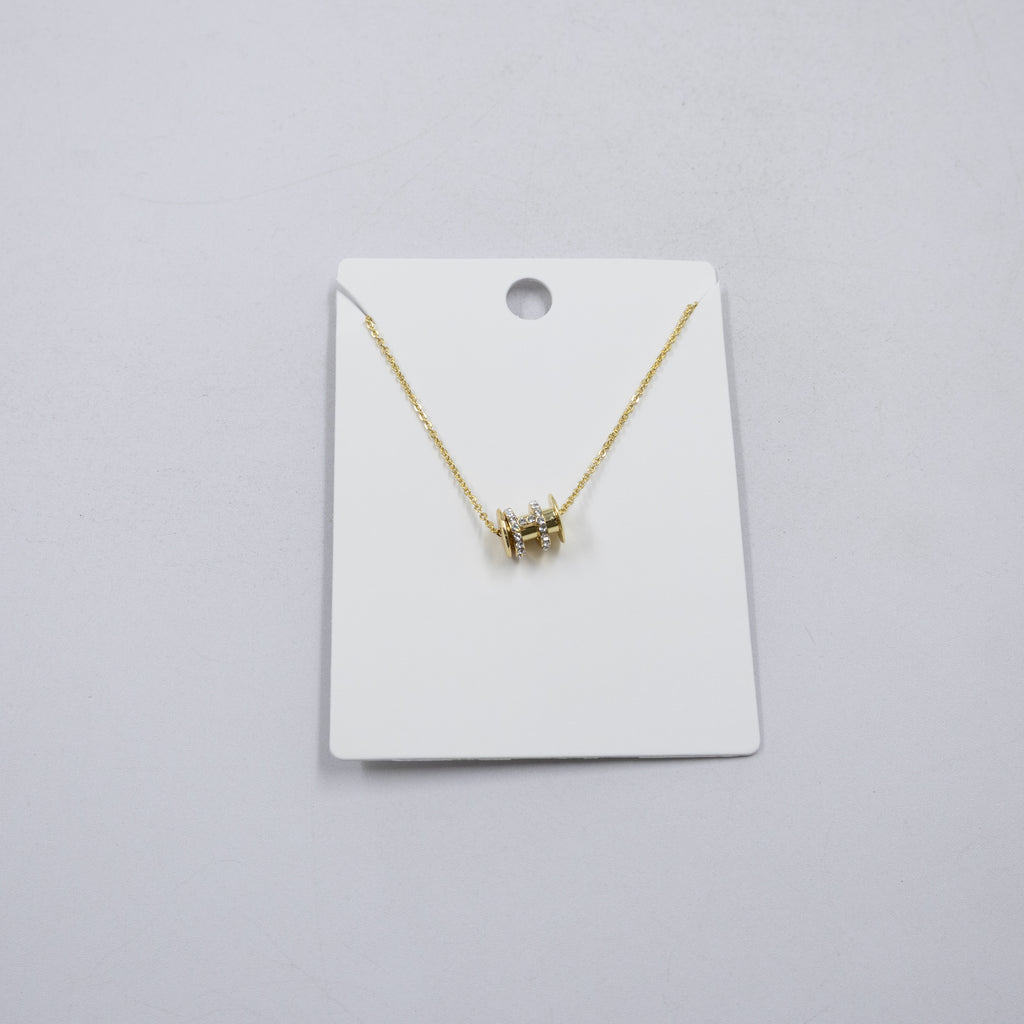 Collar Dorado Ansheli M49 Oro Laminado