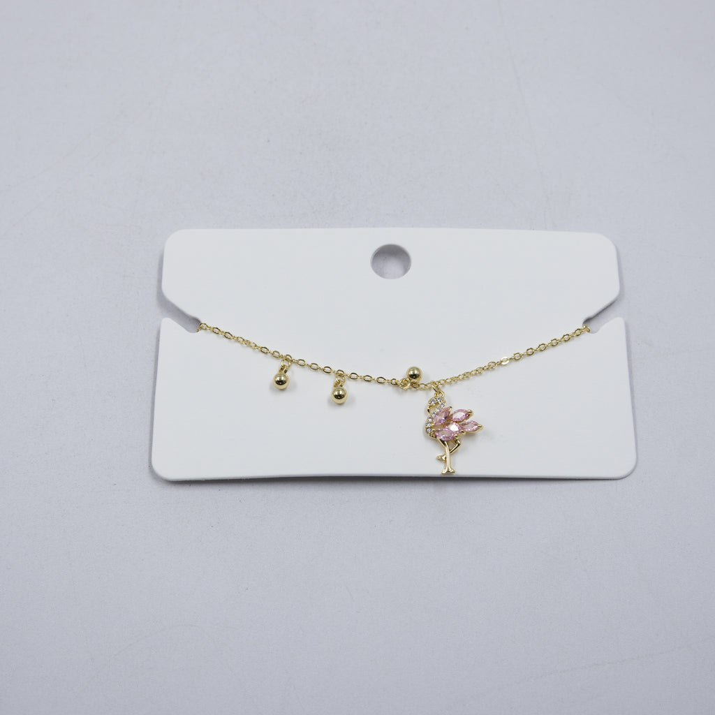 Pulsera Dorada Ansheli M5 Oro Laminado