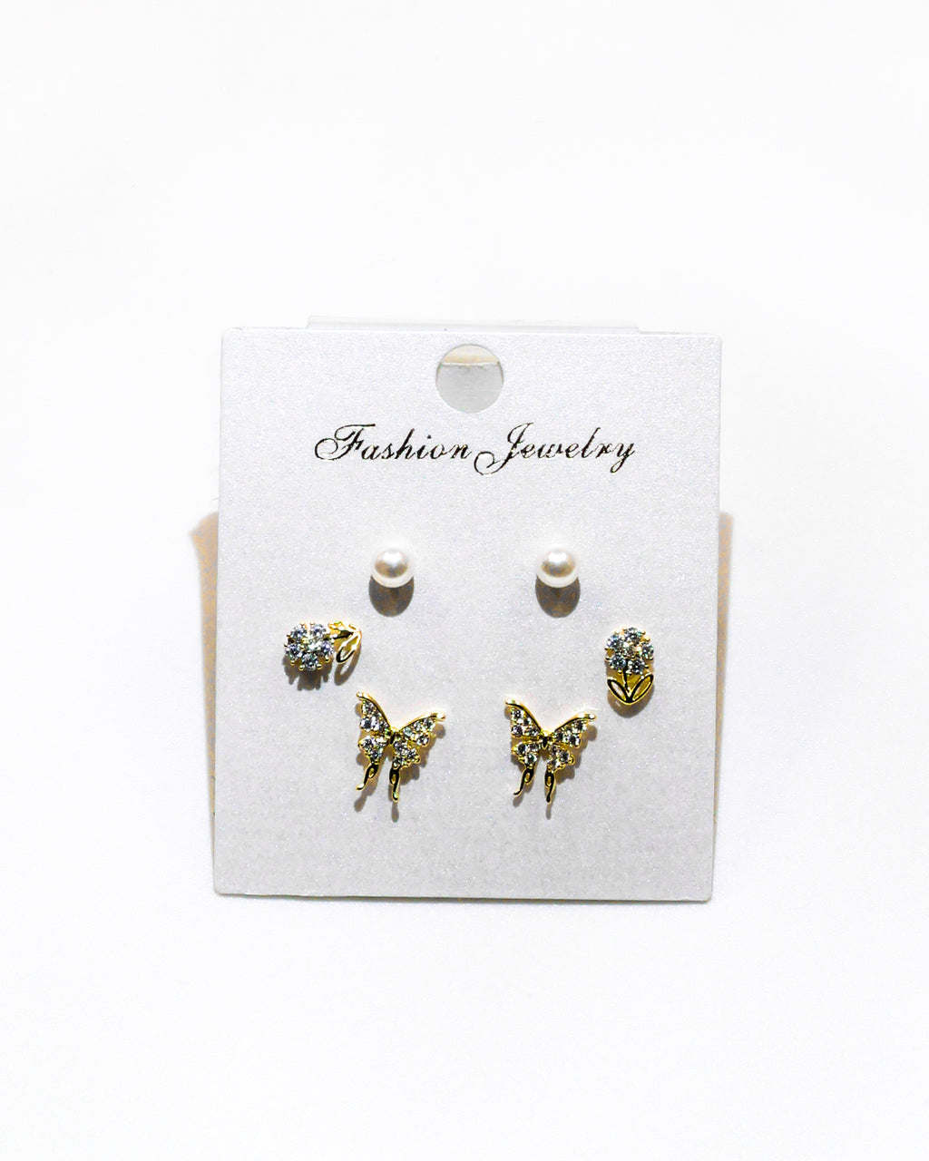 Set Aretes X3 - M18 Oro Laminado