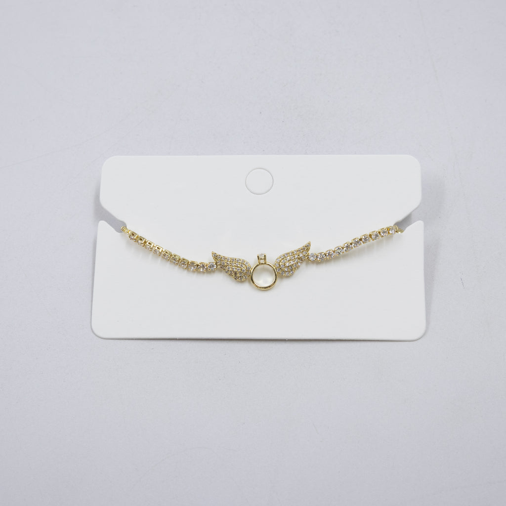 Pulsera Dorada Ansheli M26 Oro Laminado