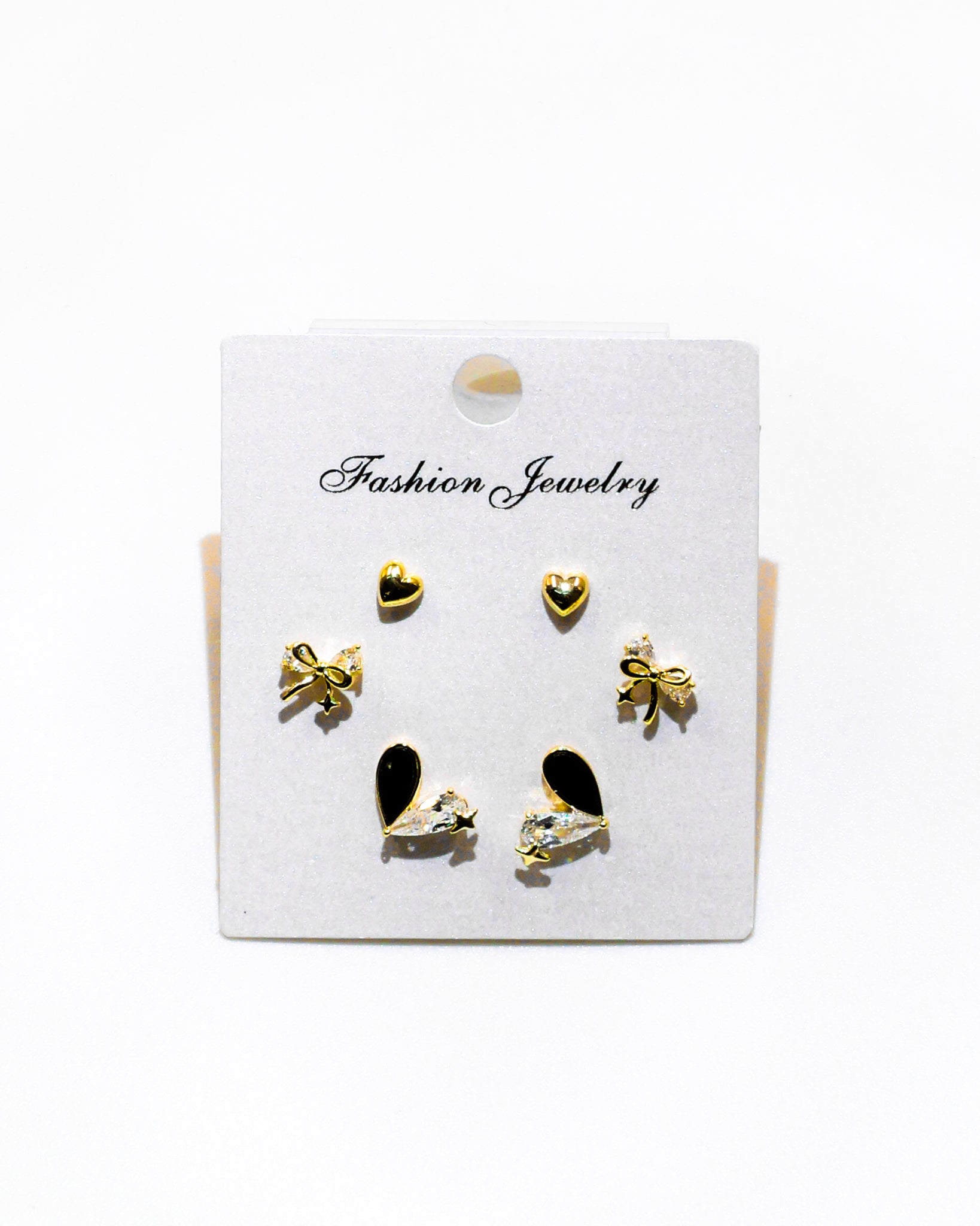 Set Aretes X3 - M5 Oro Laminado