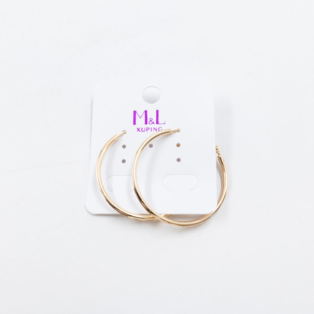 Aretes Dorados Xuping de Aro M10  Oro Laminado