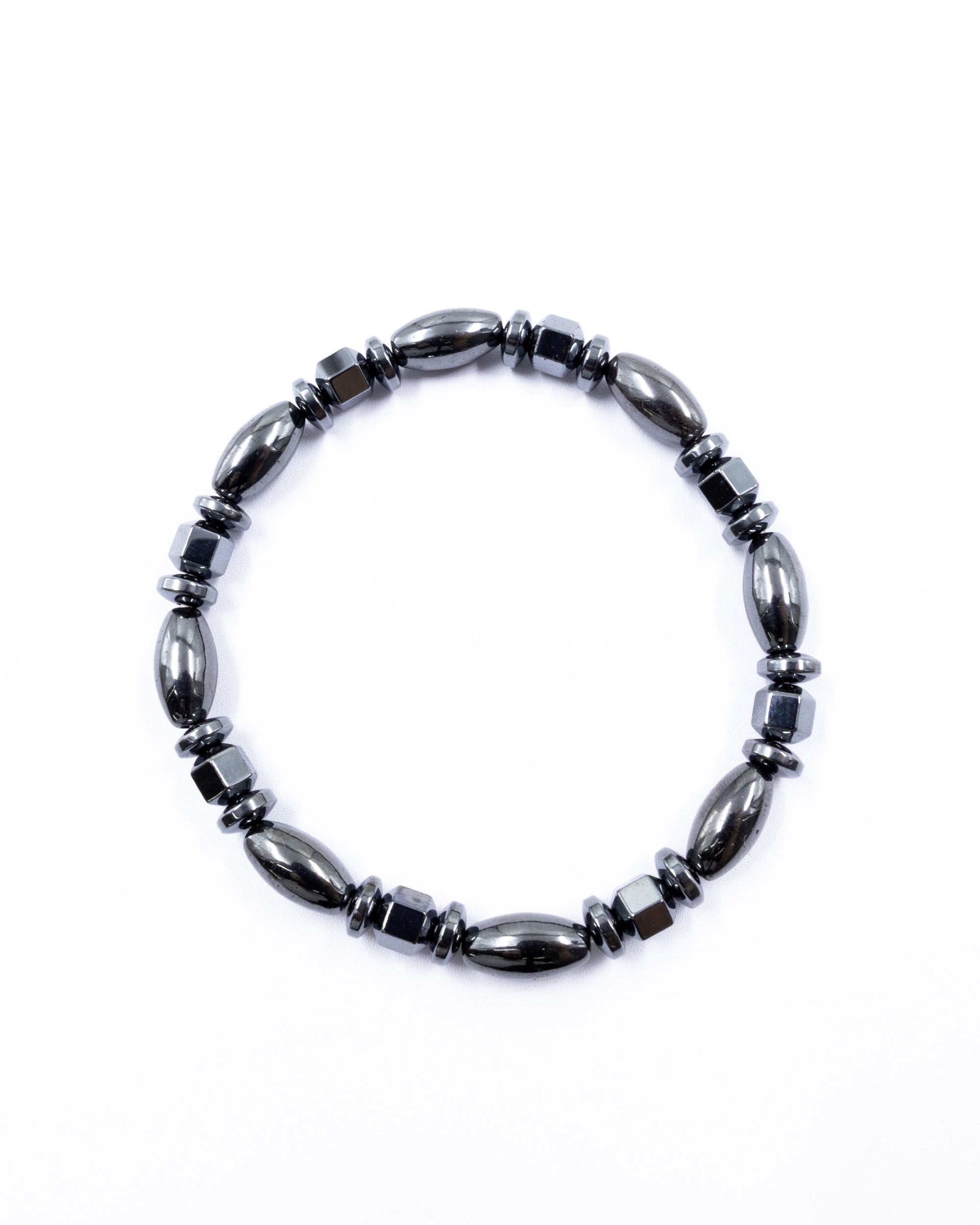 Pulseras brillantes con cuentas - M2 Oro Laminado