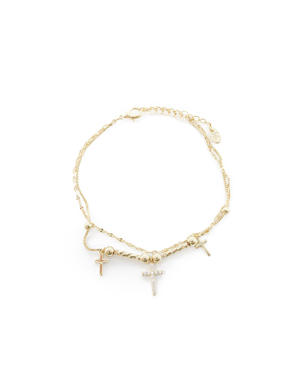 Pulsera Dorada Ansheli M18 - Oro Laminado