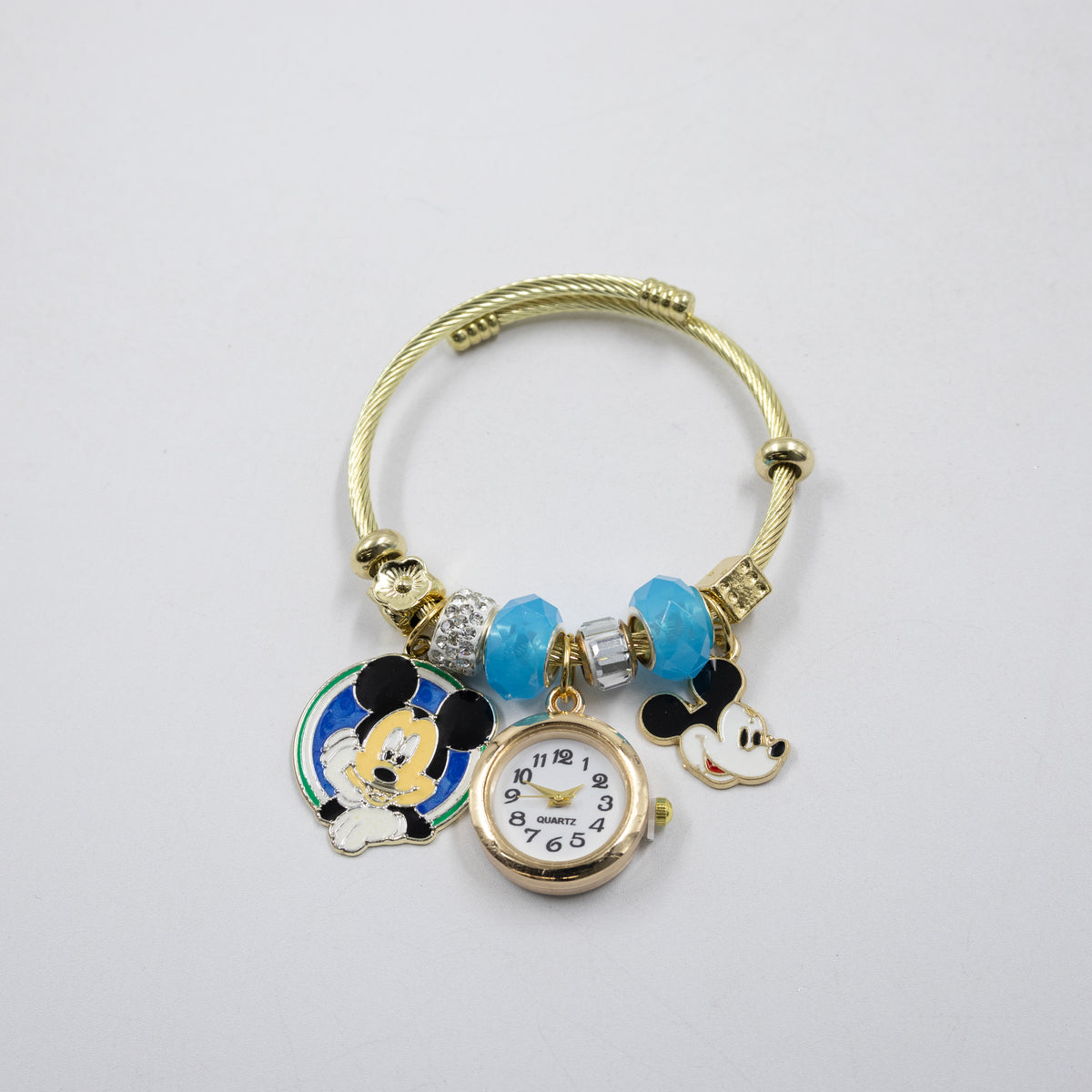Pulsera tipo Pandora Dorados M18 Oro Laminado