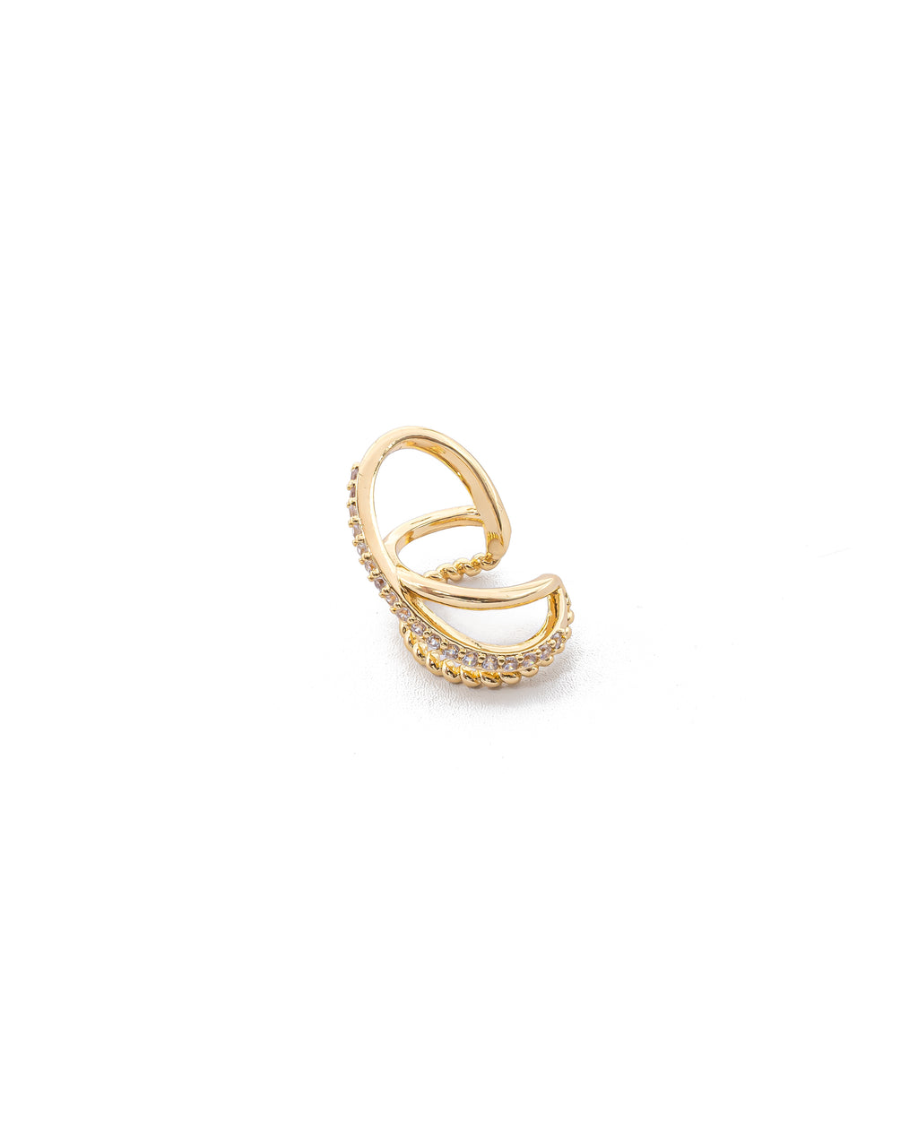 Aretes Simulador Dorados M1 Oro Laminado