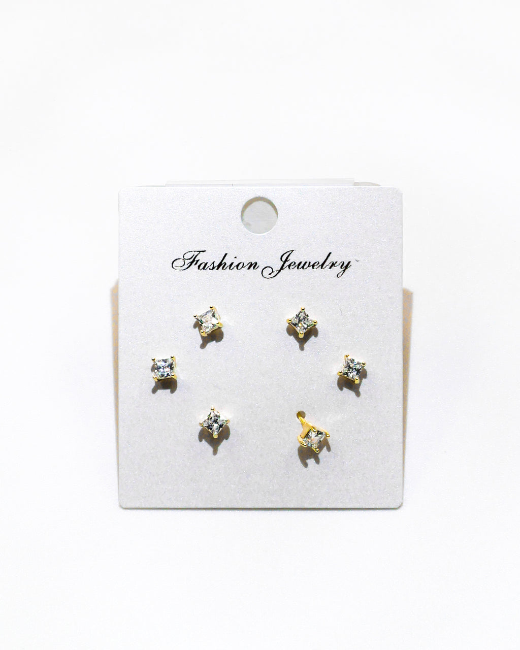 Set Aretes X3 - M19 Oro Laminado