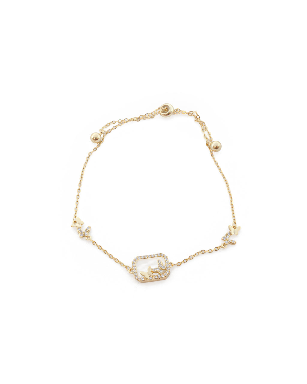 Pulsera Dorada Ansheli M12 - Oro Laminado